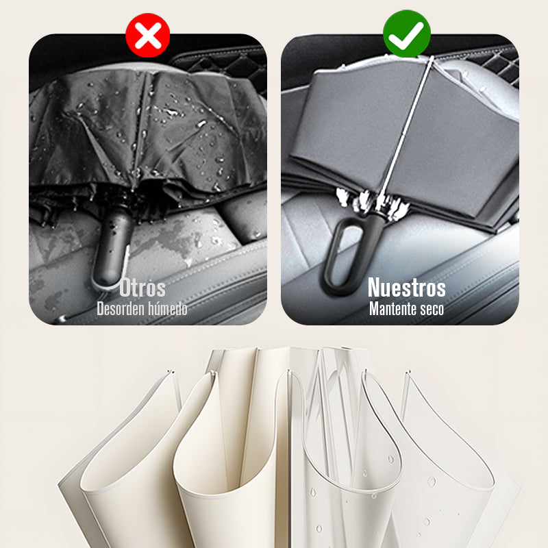 🔥Obtenga un 50% de descuento 🔥Paraguas con hebilla de anilla reflectante