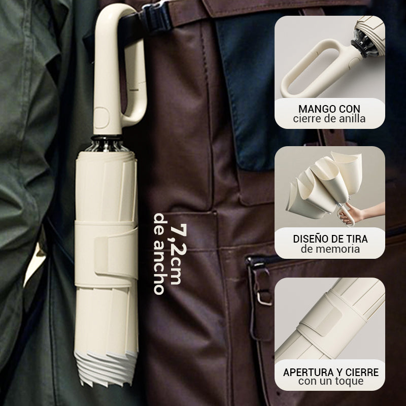 🔥Obtenga un 50% de descuento 🔥Paraguas con hebilla de anilla reflectante