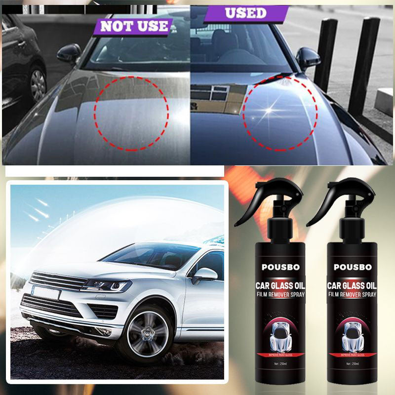 ✨✨✨Compre 3 y llévese 1 gratis✨✨✨ - Spray desengrasante para cristales de coche