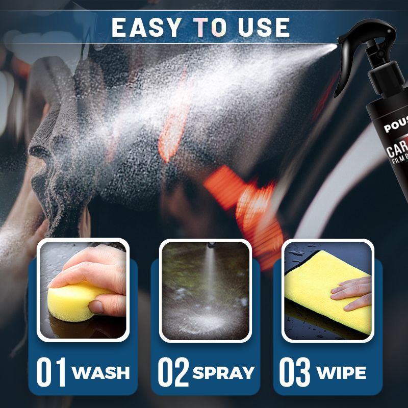 ✨✨✨Compre 3 y llévese 1 gratis✨✨✨ - Spray desengrasante para cristales de coche