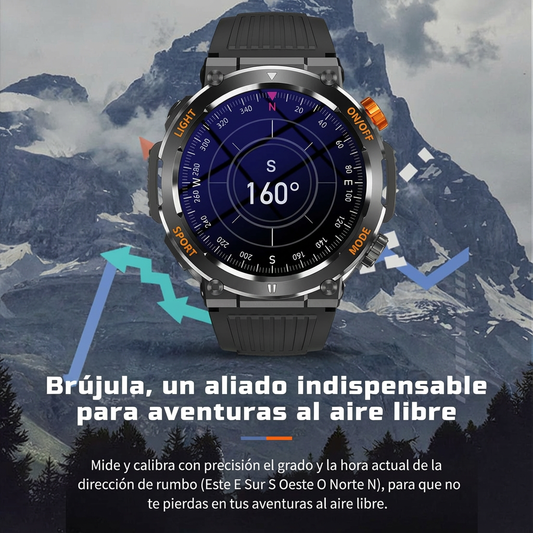 ⌚ Smartwatch deportivo y para exteriores resistente al agua 🔥 Envío gratis ✈️ ¡¡¡Último día!!!