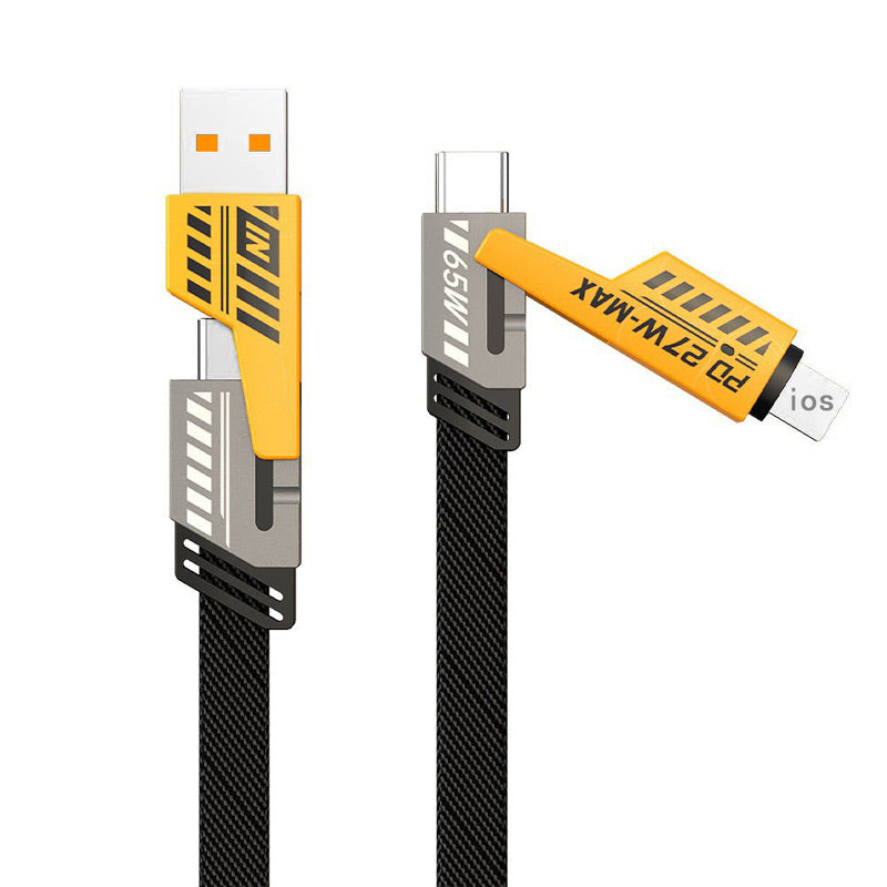 🔥🔥Compra más y ahorra más🎁Cable de carga rápida PD 27W 65W 4 en 1