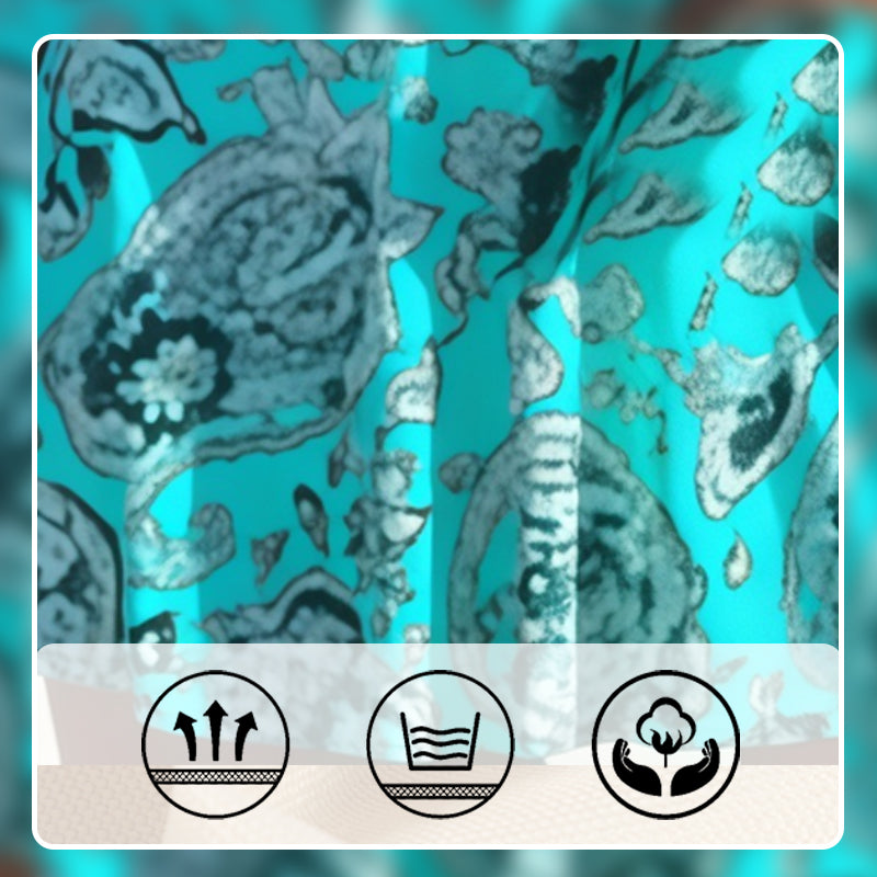 Traje de Baño de Dos Piezas: Vestido de Tirantes y Shorts de Baño Ajustados