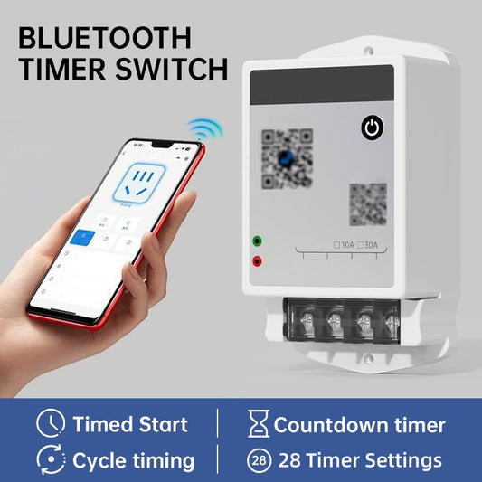 28 TIMER SETTINGS IN YOUR POCKET – Automate Any Appliance from Your Phone!    ⏱️📱 Smart Programmable Bluetooth Timer Switch